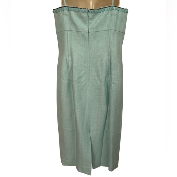 Carlisle light seafoam Dress with Beaded Detail - Picture 6 of 9